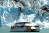 Navegación Upsala y Onelli. Excursiones en Calafate