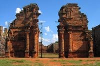 Ruinas de San Ignacio.  Excursiones Iguazú